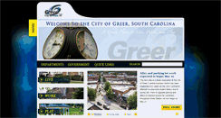 Desktop Screenshot of cityofgreer.org